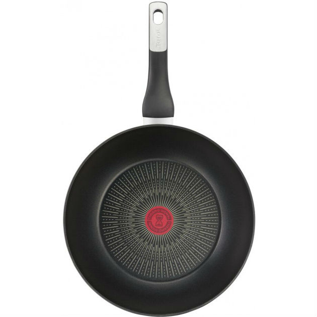 Сковорода Вок TEFAL Unlimited 28 см Black (G2551972) Тип Вок (глубокая) 