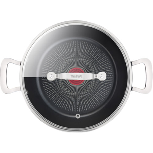 Сотейник с крышкой TEFAL Unlimited 26 см Black (G2557172) Диаметр 26