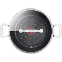 Сотейник с крышкой TEFAL Unlimited 26 см Black (G2557172)