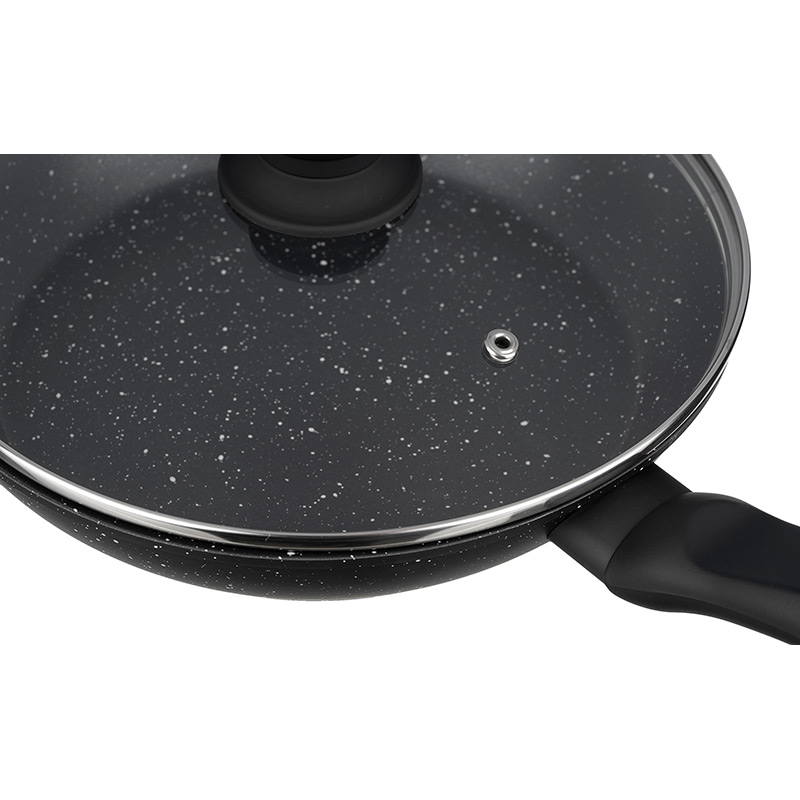 Сковорода с крышкой ARDESTO Gemini Gourmet 24 см Black (AR1924GL) Тип классическая