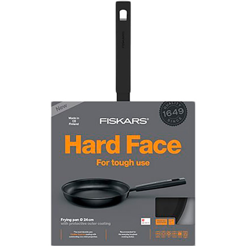 Сковорода FISKARS Hard Face 24 см (1052222) Діаметр 24