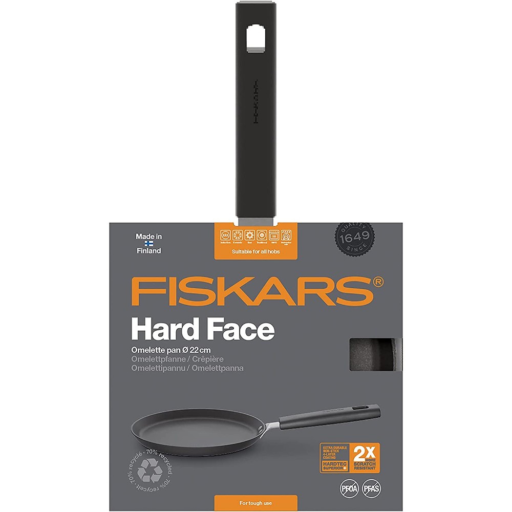 Внешний вид Сковорода для блинов FISKARS Hard Face 22 см (1052229)