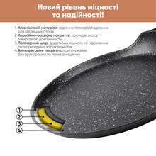 Сковорода для млинців KRAUFF Smart Chef 24 см Black (25-45-115)