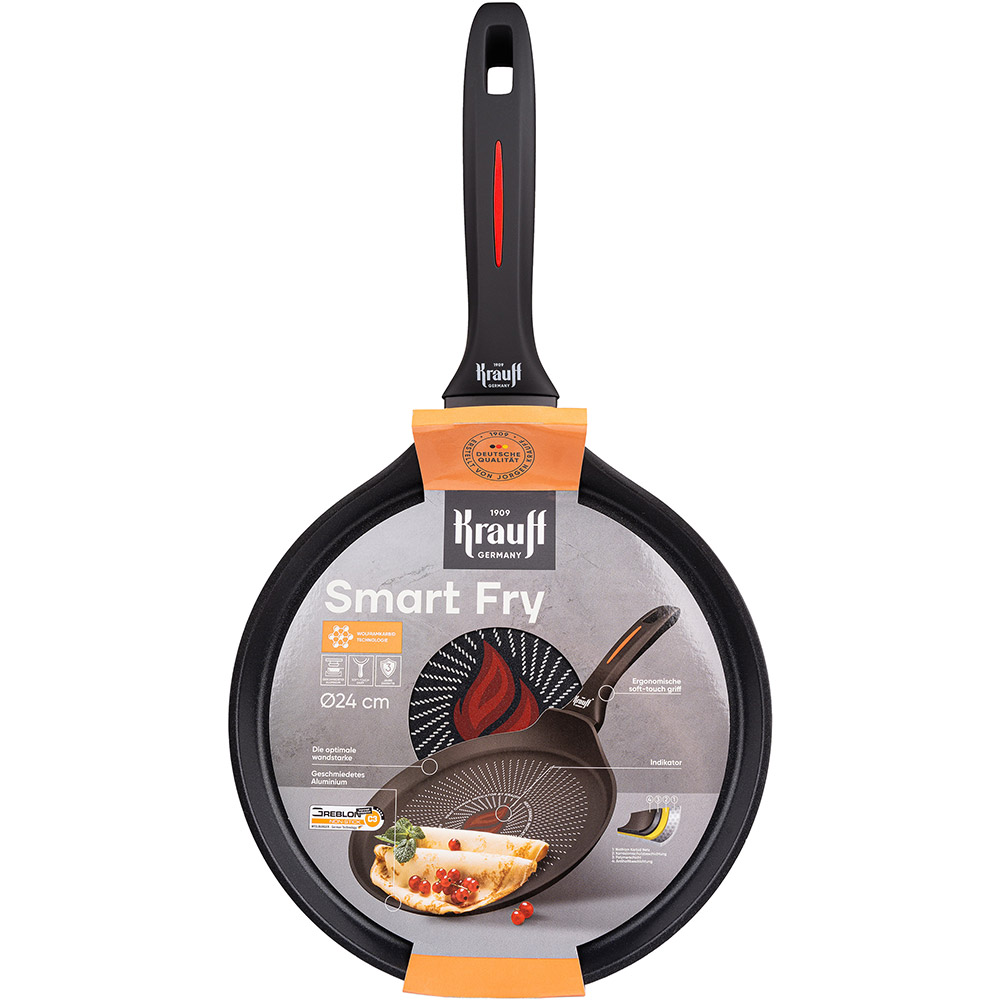 Сковорода для блинов KRAUFF Smart Fry 24 см Black (25-45-141) Диаметр 24