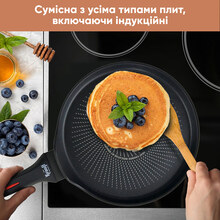 Сковорода для блинов KRAUFF Smart Fry 24 см Black (25-45-141)