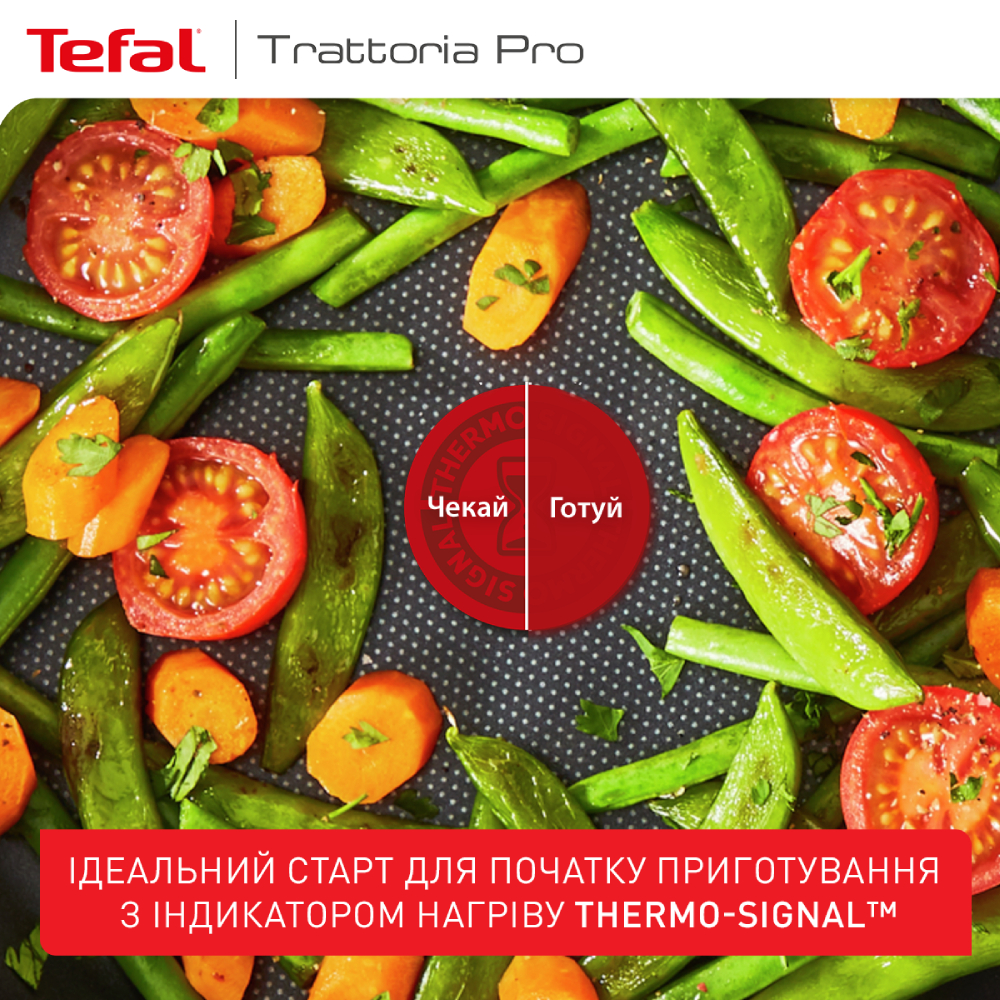 Фото Сковорода TEFAL Tratorria Pro 28 см (G6120644)