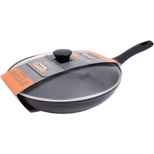Сковорода с крышкой KRAUFF Smart Chef 26 см Black (25-45-176)