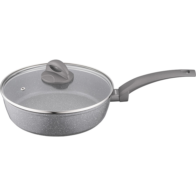 Сотейник с крышкой ARDESTO Gemini Gourmet Apulia 28 см Grey (AR2428GGL)