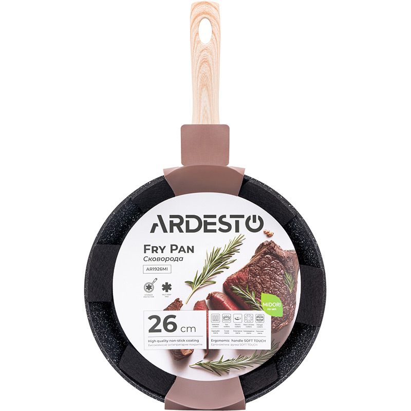 Фото 14 Сковорода ARDESTO Midori 26 см Black (AR1926MI)