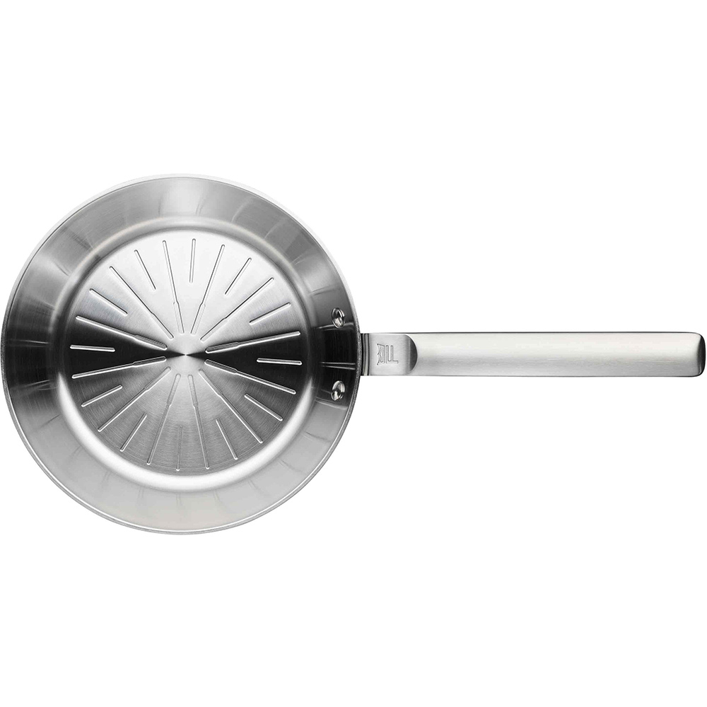 Сковорода FISKARS Norden uncoated 28 см Silver (1067629) Висота борту 4.7