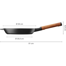 Сковорода-гриль FISKARS Norden 26 см Black (1026570)