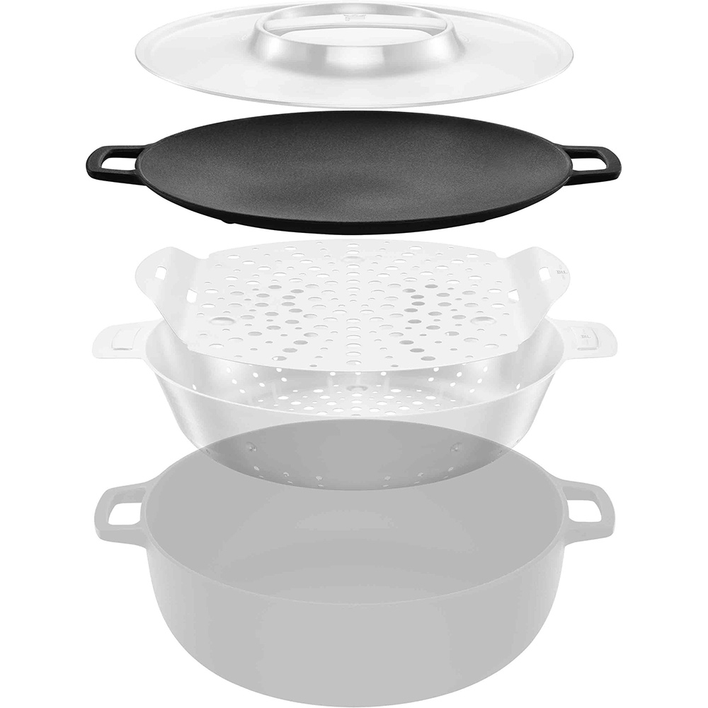 Сковорода-садж FISKARS Norden 30 см Black (1066432) Размеры 37.5 x 30 x 3.3 