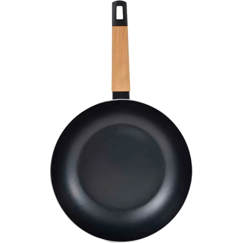 Сковорода Вок BERGNER Earth 28 см Black (BG-34627-BK) Тип Вок (глибока) 