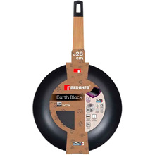 Сковорода Вок BERGNER Earth 28 см Black (BG-34627-BK)