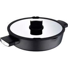 Сотейник із кришкою BERGNER Ion Plus 28 см Black (BG-35913-BK)