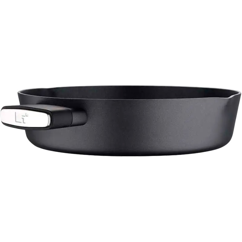Сотейник із кришкою BERGNER Ion Plus 28 см Black (BG-35913-BK) Особливості глибока
