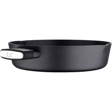 Сотейник із кришкою BERGNER Ion Plus 28 см Black (BG-35913-BK)