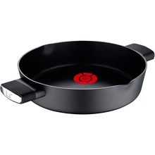 Сотейник із кришкою BERGNER Ion Plus 28 см Black (BG-35913-BK)
