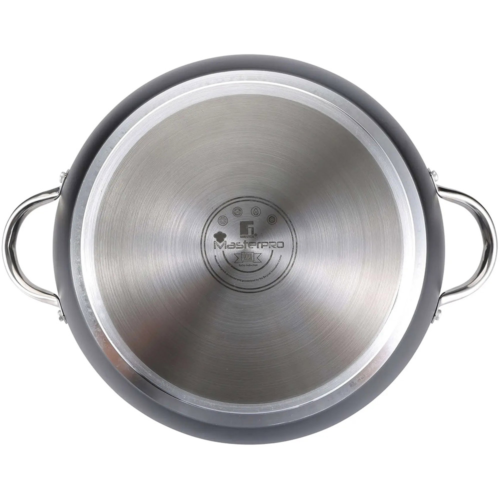 Сотейник MASTERPRO Foodies collection 32 см Black (BGMP-3557) Крышка без крышки