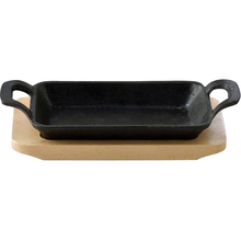 Сковорода порційна MASTERPRO Foodies Cook & Share 17х10 см із підставкою Black (BGMP-3807-4)