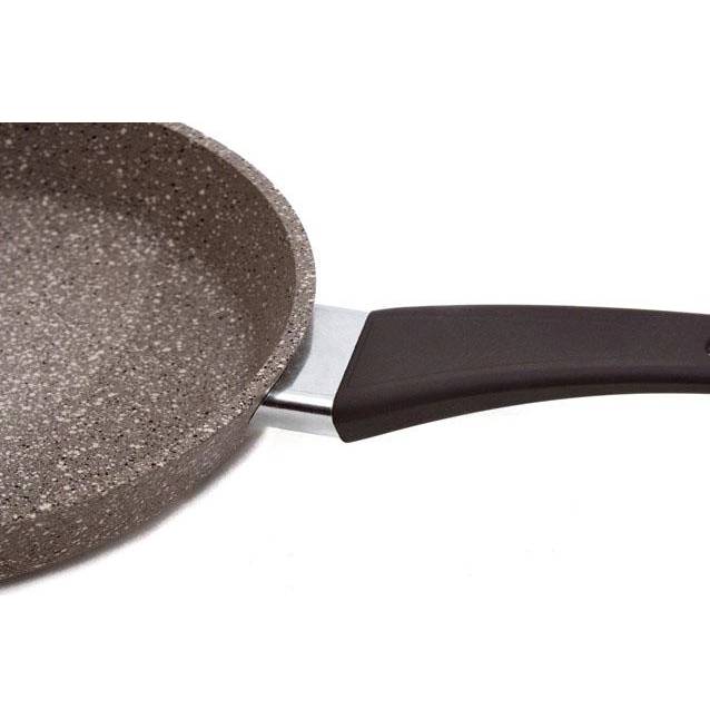 Сотейник с крышкой TALKO Веста 24 см Light Grey (AA50241) Крышка с крышкой