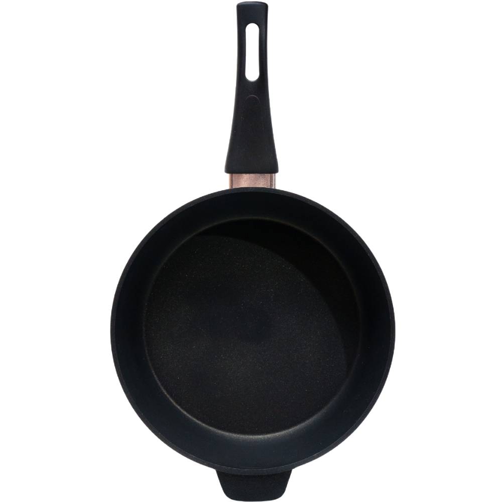 Сотейник с крышкой TALKO Веста 28 см Black (A50283) Диаметр 28