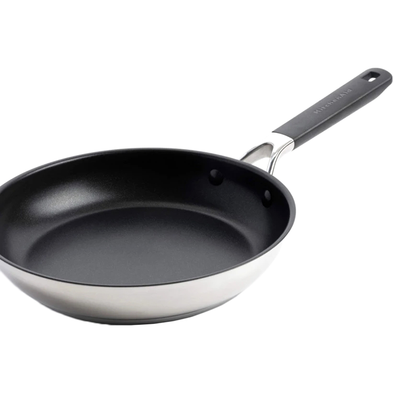 Сковорода KITCHENAID Classic Stainless Steel 20 см (CC005700-001) Діаметр 20