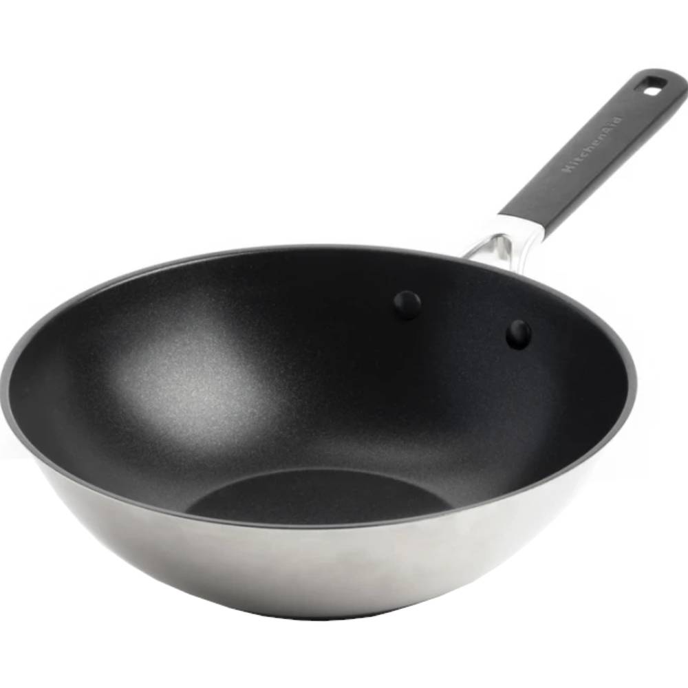 Сковорода Вок KITCHENAID Classic Stainless Steel 28 см (CC005705-001) Сковорода Вок KITCHENAID Classic Stainless Steel 28 см (CC005705-001)