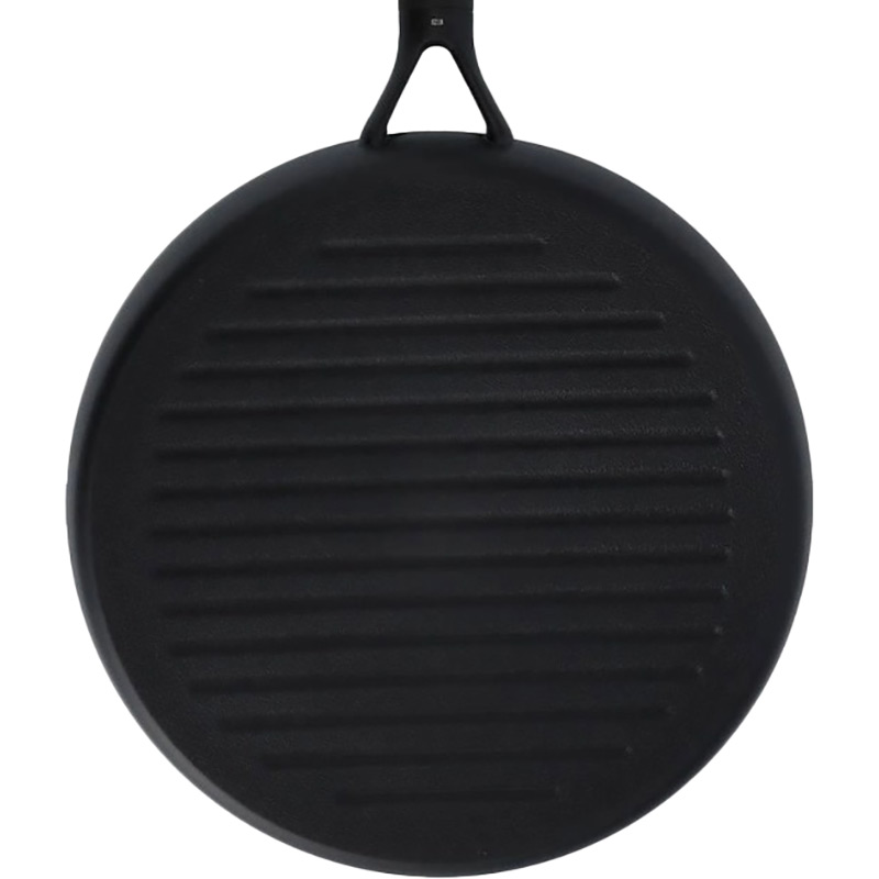 Сковорода-гриль KITCHENAID Classic Forged Aluminium 28 см Black (CC005681-001) Материал алюминий