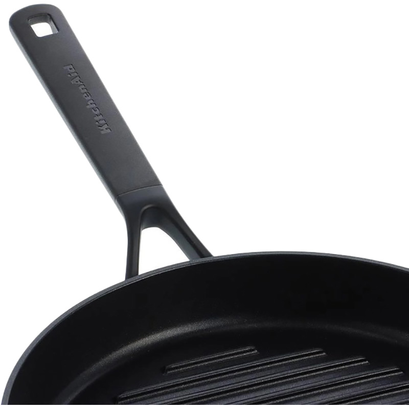 Внешний вид Сковорода-гриль KITCHENAID Classic Forged Aluminium 28 см Black (CC005681-001)