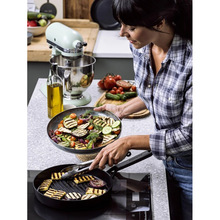 Сковорода-гриль KITCHENAID Classic Forged Aluminium 28 см Black (CC005681-001)