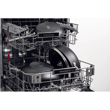 Сотейник с крышкой KITCHENAID Forged Hardened Aluminium 28 см Black (CC005697-001)