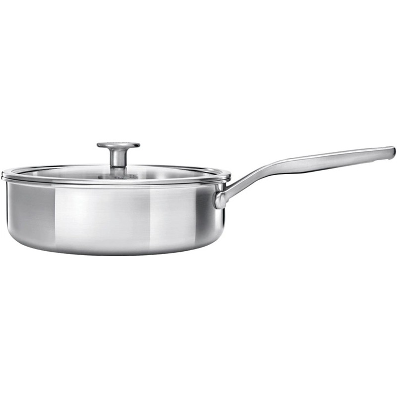 Сотейник з кришкою KITCHENAID Multiply Stainless Steel 24 см (CC003251-001) Сотейник з кришкою KITCHENAID Multiply Stainless Steel 24 см (CC003251-001)