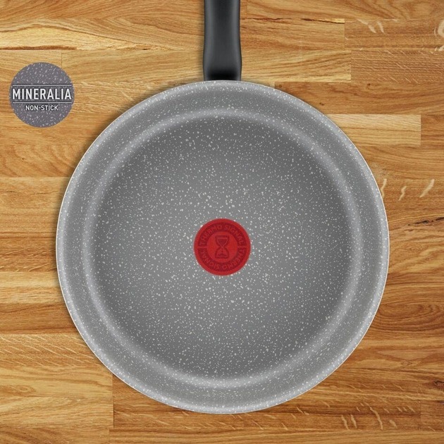 Сковорода Вок TEFAL Cook Natural 28 см Grey (B5791902) Диаметр 28