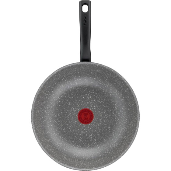 Сковорода Вок TEFAL Cook Natural 28 см Grey (B5791902) Высота борта 7.74