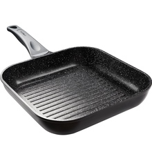 Сковорода-гриль VINZER Nitro Induction Line 28x28 см Black (50454)