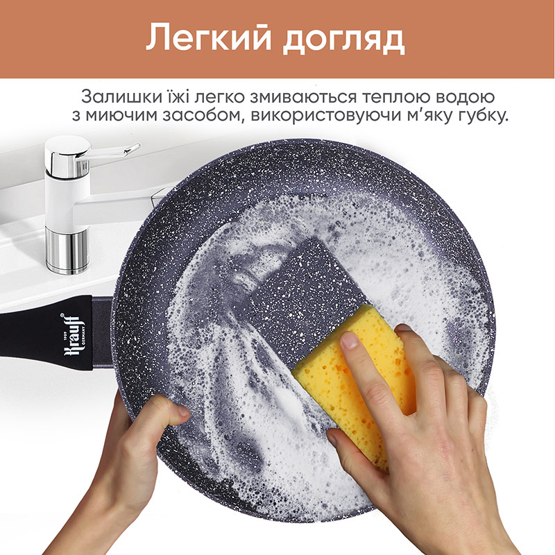 Изображение Сковорода KRAUFF Fry Power 28 см Grey (25-45-129)