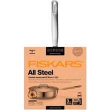 Сотейник с крышкой FISKARS All Steel 26 см (1064746)