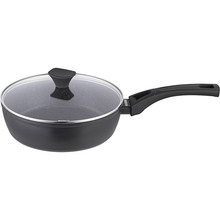 Сотейник с крышкой ARDESTO Gemini Livorno 26 см Black (AR1226A)