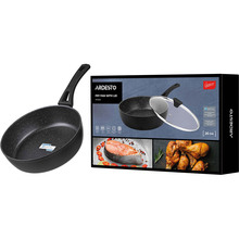 Сотейник с крышкой ARDESTO Gemini Livorno 26 см Black (AR1226A)