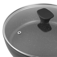 Сотейник с крышкой ARDESTO Gemini Livorno 26 см Black (AR1226A)