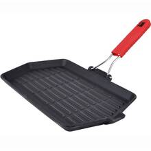 Сковорода-гриль BERGNER Bbq lovers 34.3x20.4 см Black (BG-34131-BK)