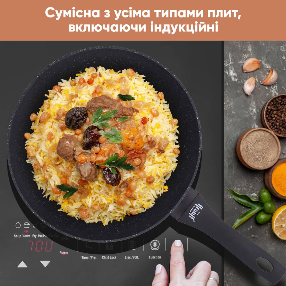 Покупка Сковорода KRAUFF GRAND CHEF wok 28см (25-45-125)