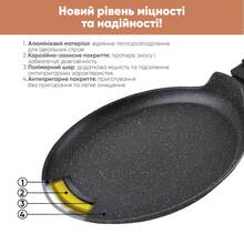 Сковорода KRAUFF SMART HANDLE 24см (25-305-083)