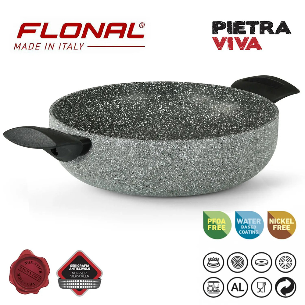 Сотейник FLONAL Pietra Viva 28 см (PV8PH2870) Тип сотейник