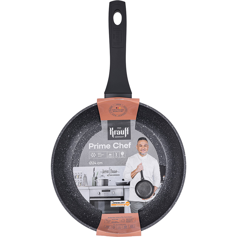 Сковорода KRAUFF Prime Chef 24см Black (25-45-208) Сковорода KRAUFF Prime Chef 24см Black (25-45-208)