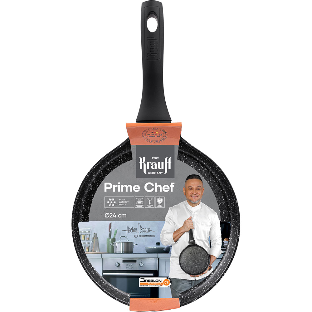 Сковорода KRAUFF Prime Chef млинець 24см (25-45-211)