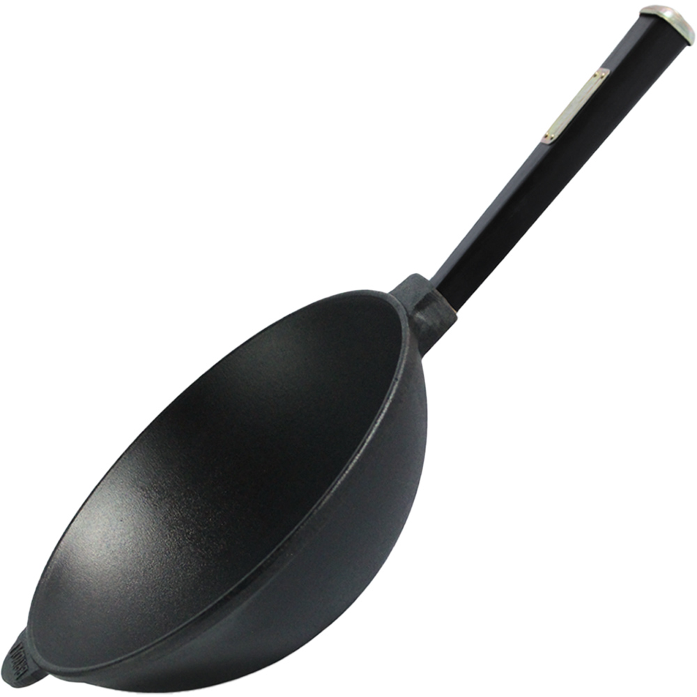 Сковорода BRIZOLL WOK 26 см Black (W26HP1-6) Дополнительно Объем - 2,8 л,  Высота - 87 мм, Толщина дна - 4.5 мм, Диаметр дна - 118 мм