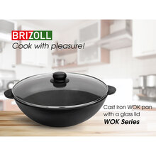 Сковорода BRIZOLL WOK 4.7 л (W30-6)