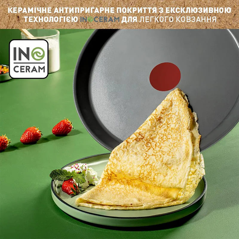 В интернет магазине Сковорода для блинов TEFAL Renewal 25 см Grey (C4283873)